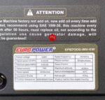 موتور برق بنزینی سایلنت اینورتر 5 کیلووات یورو پاور مدل EP8700S-INV-EW - تصویر 6