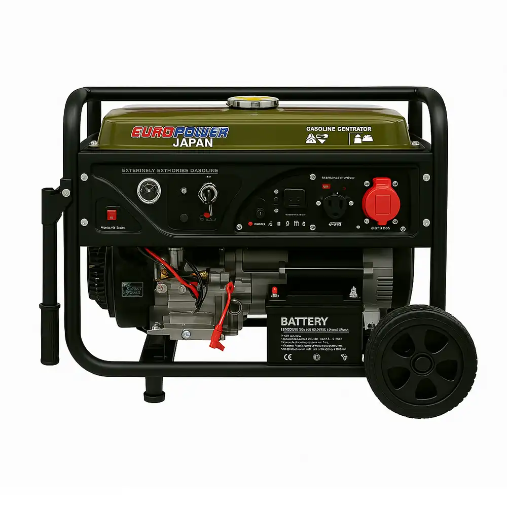 27900DXEW-EQ-R-LPGNG موتور برق یورو پاور سه گانه سوز تک فاز-سه فاز 10 کاوا مدل EP27900DXEW-EQ-R-LPG&NG - تصویر 1